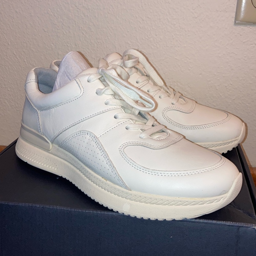 EVERLANE white leather sneakers new sz 10